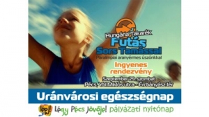 Uránvárosi egészségnap „LÉPJ-Légy Pécs Jövője” pályázat nyitónapi rendezvény